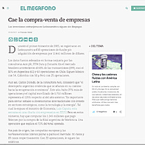 Cae la compra-venta de empresas